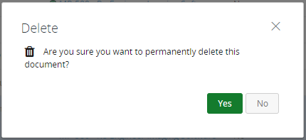 Confirm Delete